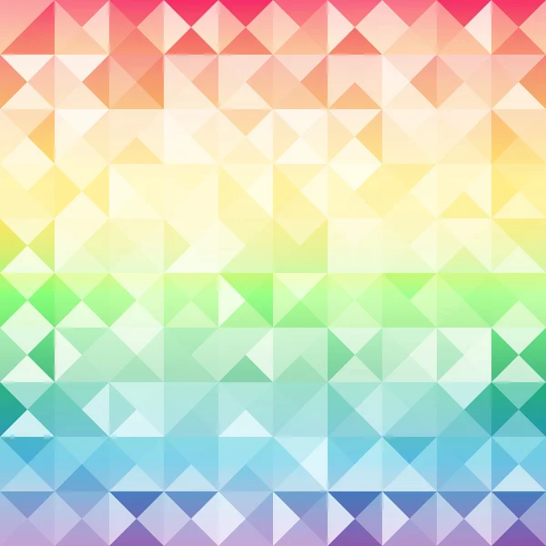 Vintage abstract seamless background from triangles — Stock Vector