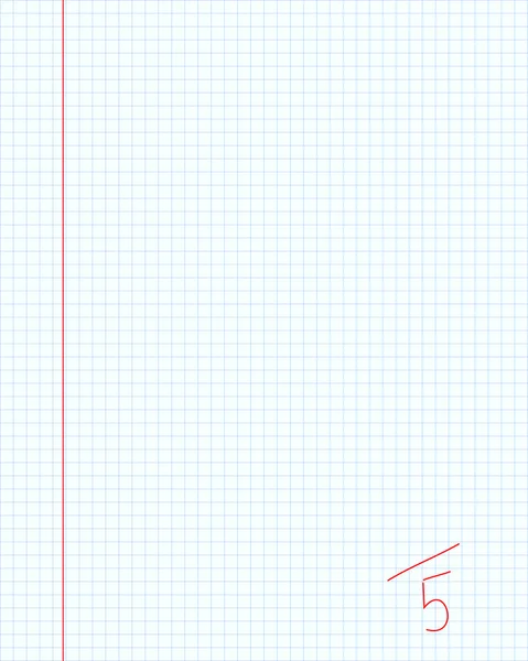 Notebook papier achtergrond — Stockvector