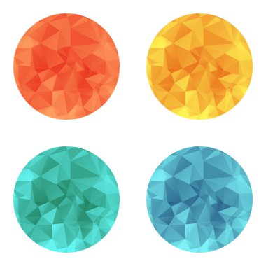 vektör tasarım daire öğeleri buruşuk