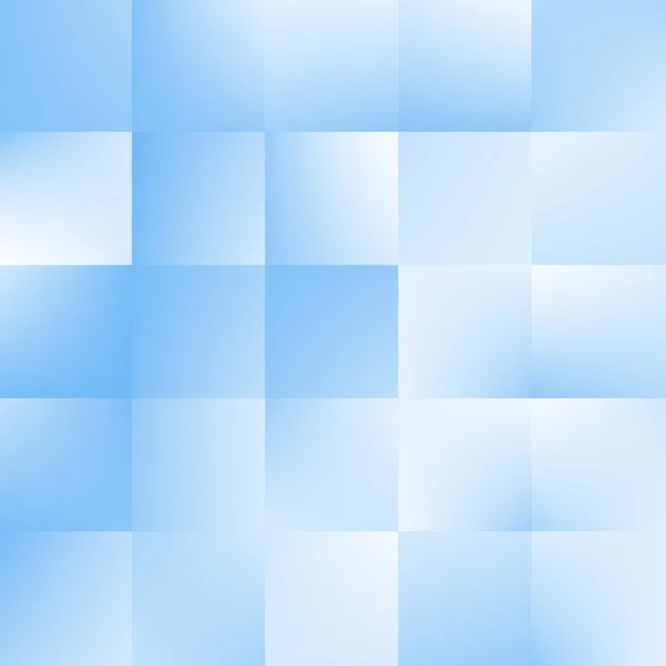 Fondo azul con cuadrados — Vector de stock