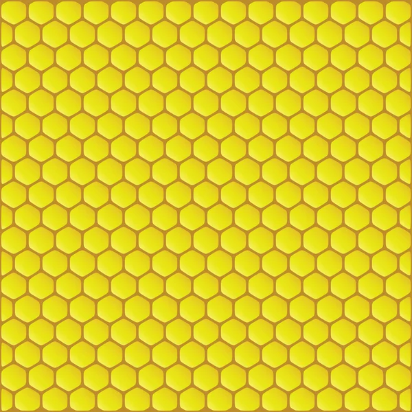 Honeycomb background vector illustration — Stock Vector