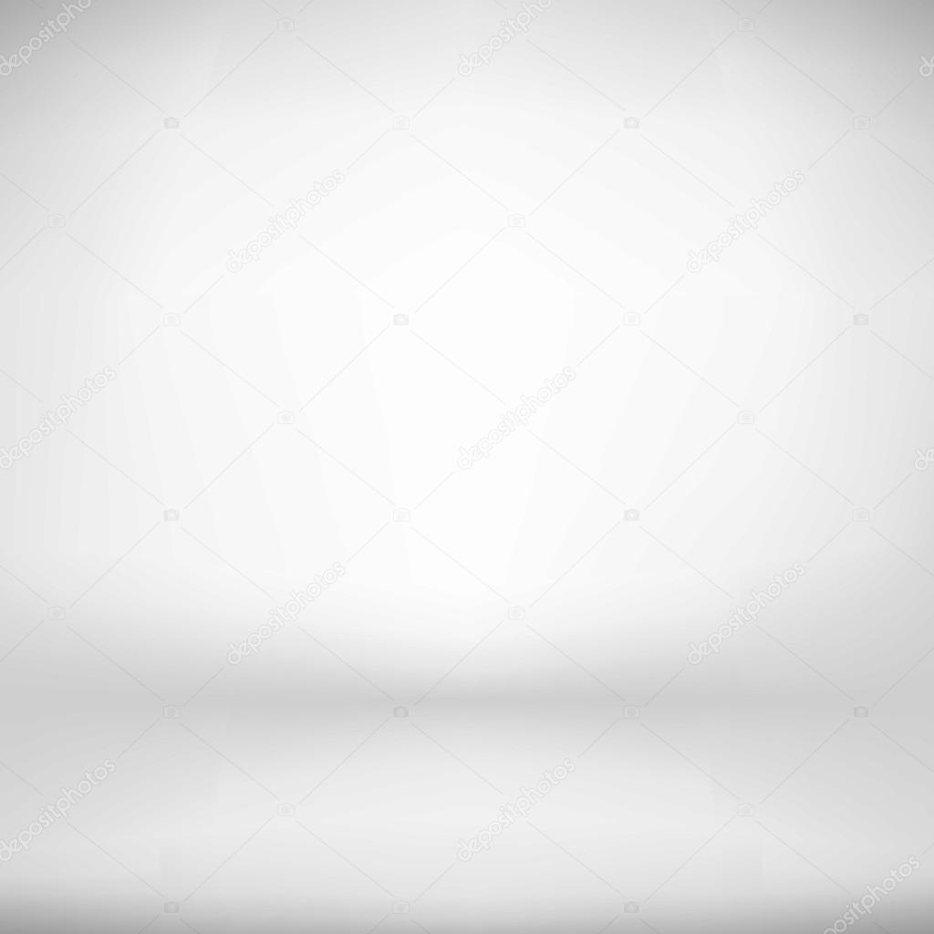 Empty White Studio Backdrop Interior  in Vector EPS 10