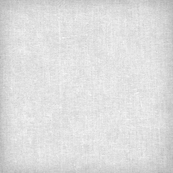 キャンバスの生地の白いテクスチャ — ストック写真