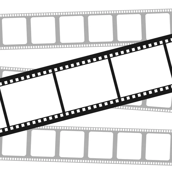 Film strip ontwerp tekst vak vector — Stockvector