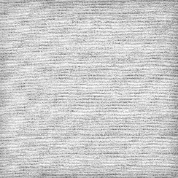 キャンバスの生地の白いテクスチャ — ストック写真