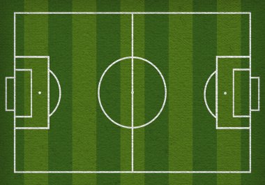 futbol sahası.