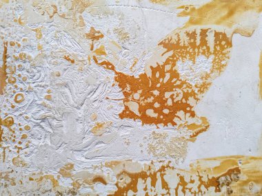 Eski, yıpranmış, kirli beton duvar dokusu