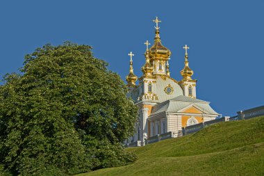 Peterhof grand palace'nın Kilisesi