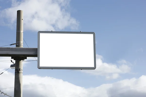 Billboard en blanco — Foto de Stock