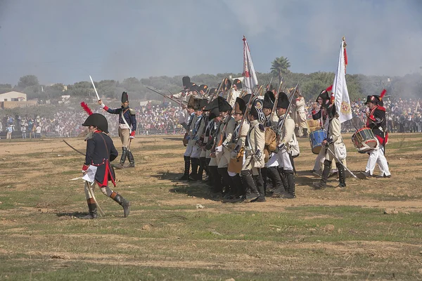 Framställningen av slaget vid Bailén — Stockfoto