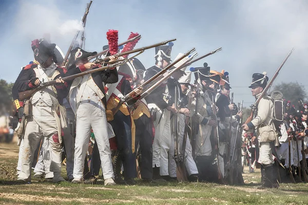 Representación de la batalla de Bailen — Foto de Stock