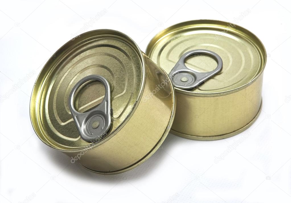 Tins of different sizes