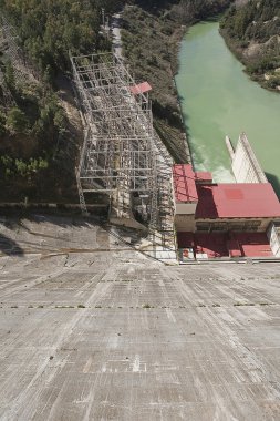 rezervuar Iznajar, il cordoba, İspanya