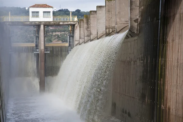 Spillway della diga degli Yeguas — Foto Stock