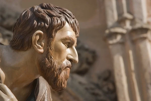 judas Iscariot Ahşap oyma şekil