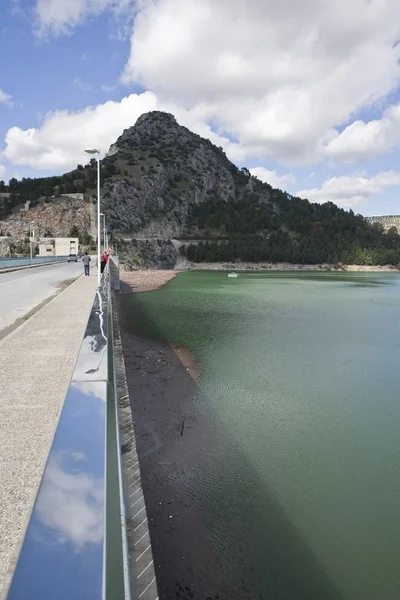Reservoir of Iznajar, Cordoba province, Spain — Stock Photo, Image
