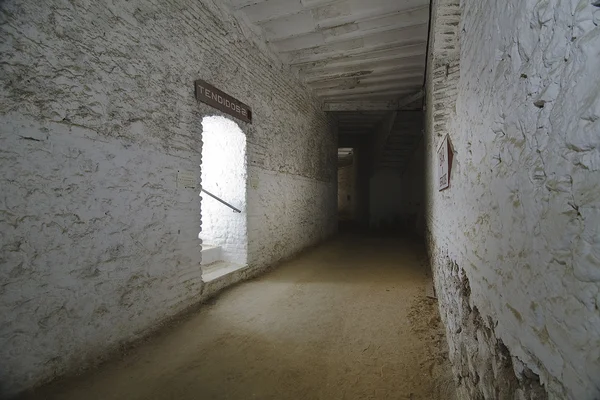 Interno del Bullring di Cabra, provincia di Cordova, Andalusia, Spagna — Foto Stock