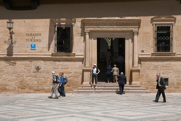 Palácio do Decano Ortega, Parador Nacional de Ubeda, Jaen — Fotografia de Stock