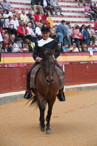 Alguacilillo veya at sırtında memurları — Stok fotoğraf