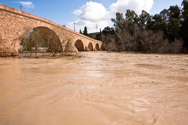 Andujar geçerken guadalquivir Nehri