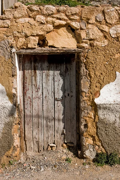 Porta in legno — Foto Stock