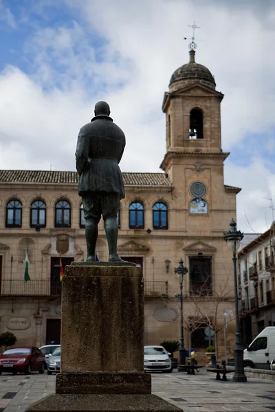 Staden hal i arcipreste av hita i Alcalá la real — Stockfoto