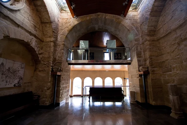 Dependencias de la Abadía, Castillo de La Mota — Foto de Stock