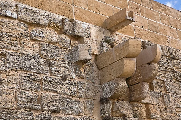 Loophole, castillo de la mota — Foto de Stock