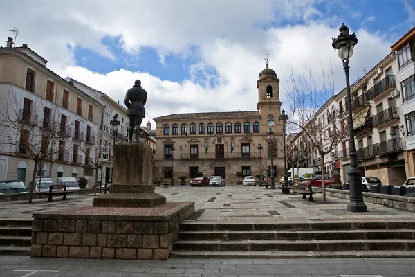 Cidade hal em Arcipreste de Hita em Alcala la Real — Fotografia de Stock