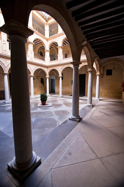 Patio en el Museo Municipal de Alcalá la Real — Foto de Stock