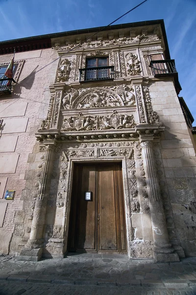 Plateresque kapı castril evin — Stok fotoğraf