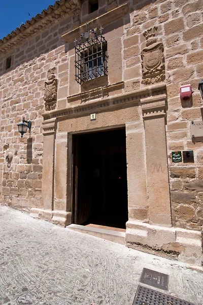 Typical facade of Home 16th century — Stock Photo, Image