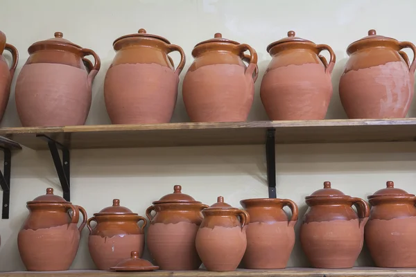Clay keramika typická pro Bailen — Stock fotografie
