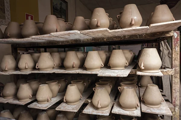 Clay pottery ceramics typical of Bailen, Jaen province, Andalucia, Spain — Stock Photo, Image