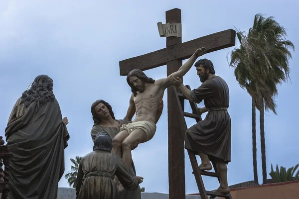 Brotherhood of the Holy Christ of the descent — Stock Photo, Image