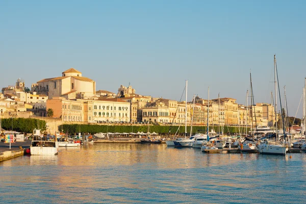 Alte siracusa-stadt — Stockfoto