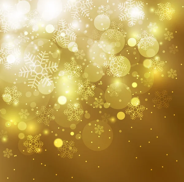 Elegante Weihnachten goldenen Hintergrund — Stockfoto