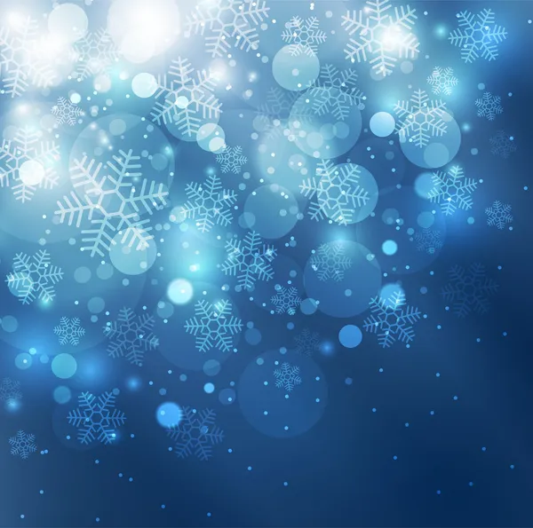 Elegante Navidad fondo azul — Foto de Stock