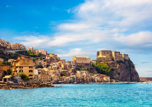 Castillo Scilla en Calabria, Italia — Foto de Stock