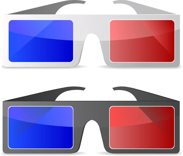 Gafas 3D — Archivo Imágenes Vectoriales