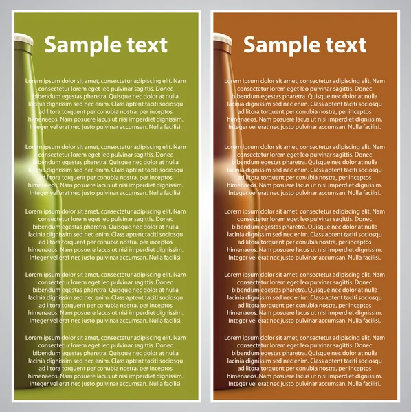 Brochure de bière — Image vectorielle