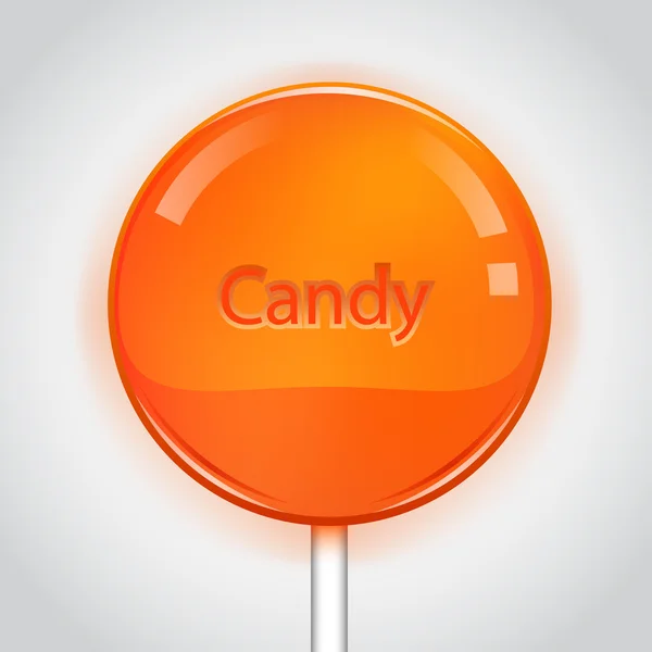 Vector candy. Lollipop — Stock Vector