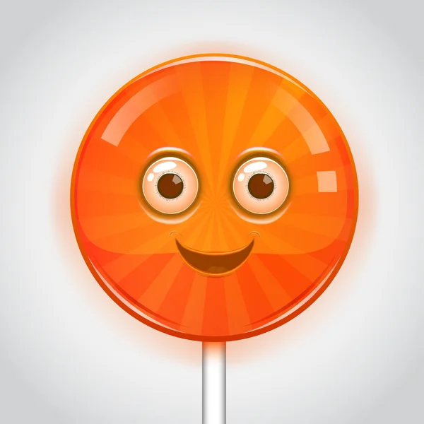 Vector candy face — Stock Vector