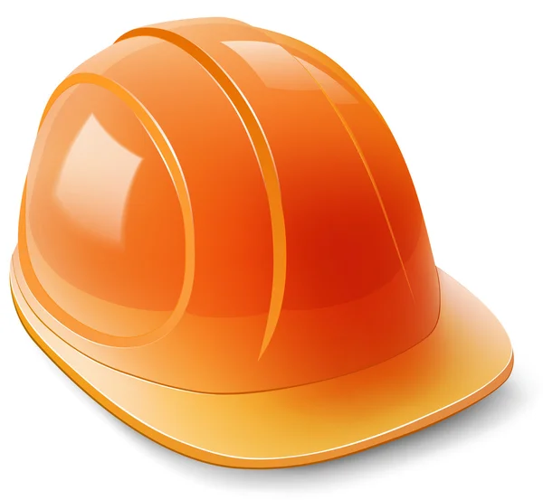 Casco de construcción — Vector de stock