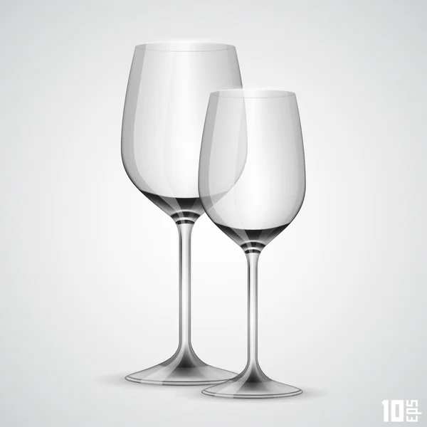 Verre à vin — Image vectorielle