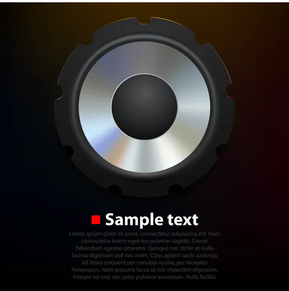 เสียงลําโพงดัง — ภาพเวกเตอร์สต็อก