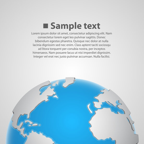 Background with earth