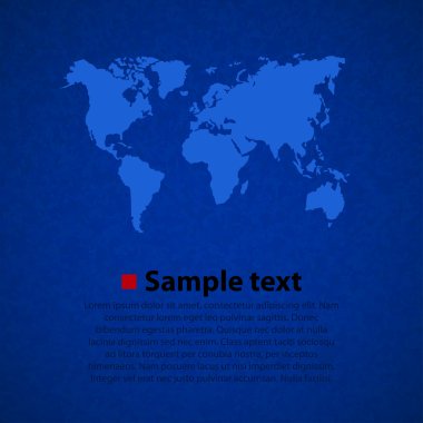 Dünya harita vektör arka plan.