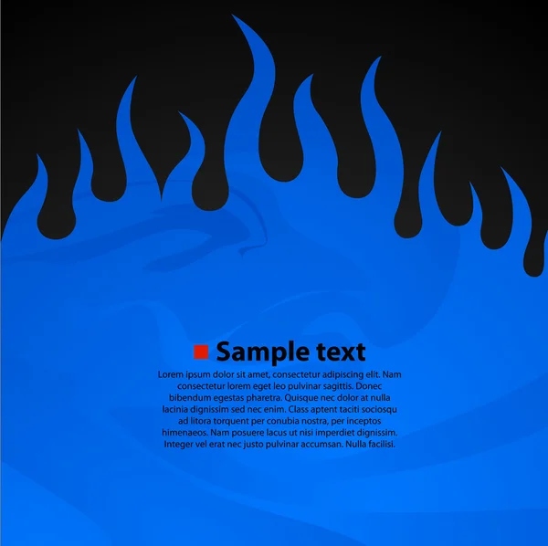 Fire vector background — Stock Vector