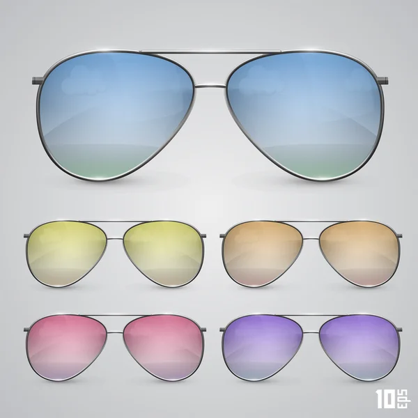 Gafas — Vector de stock